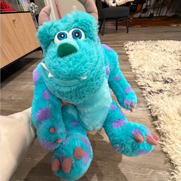 Disney Blue and Purple Stuffed Monster Toy - Picture 7 of 7
